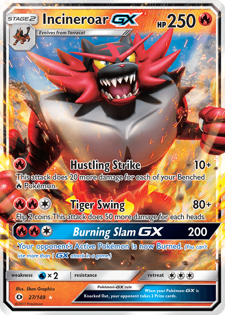 Incineroar-GX Sun & Moon