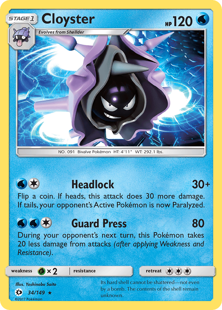 Cloyster Sun & Moon