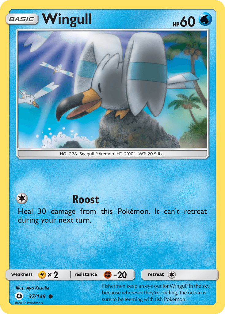 Wingull Sun & Moon