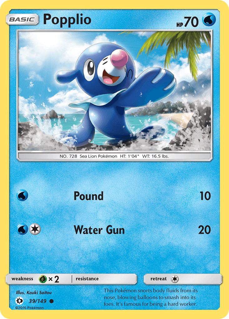 Popplio Sun & Moon