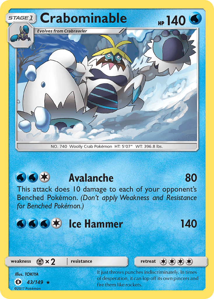 Crabominable Sun & Moon
