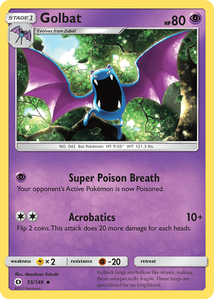 Golbat Sun & Moon