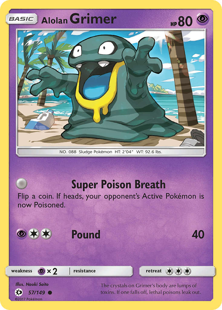 Alolan Grimer Sun & Moon