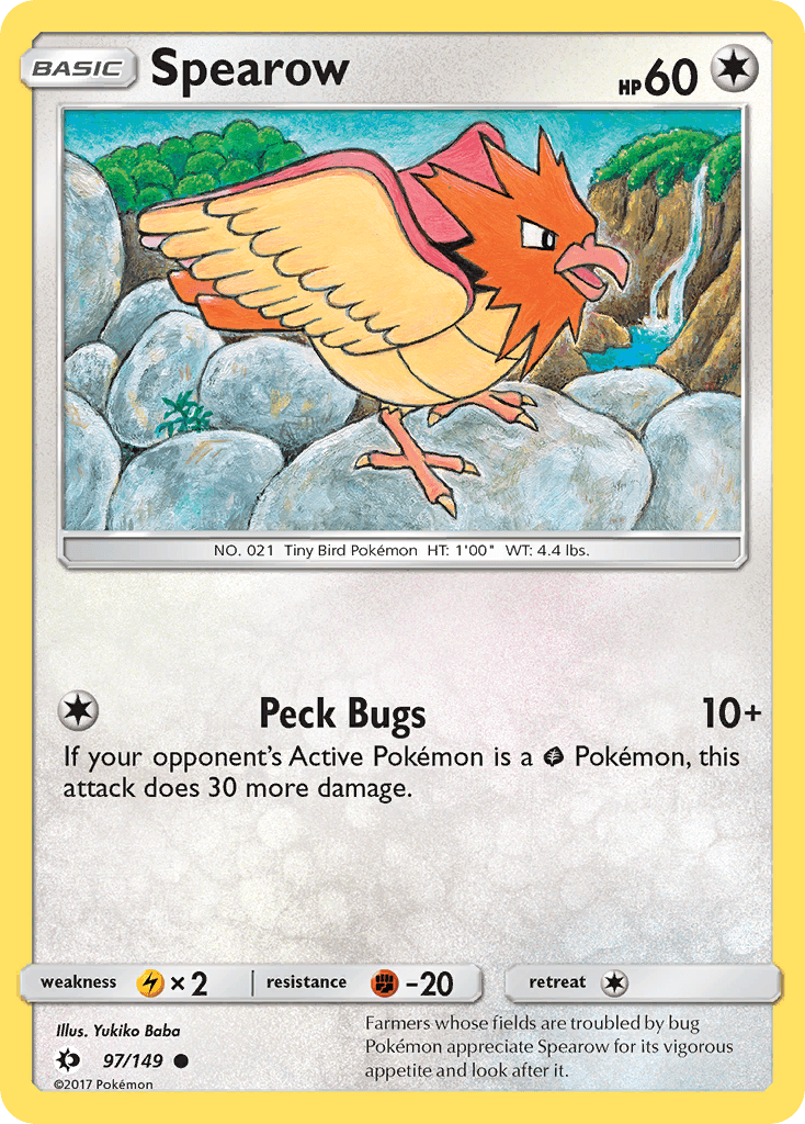 Spearow Sun & Moon