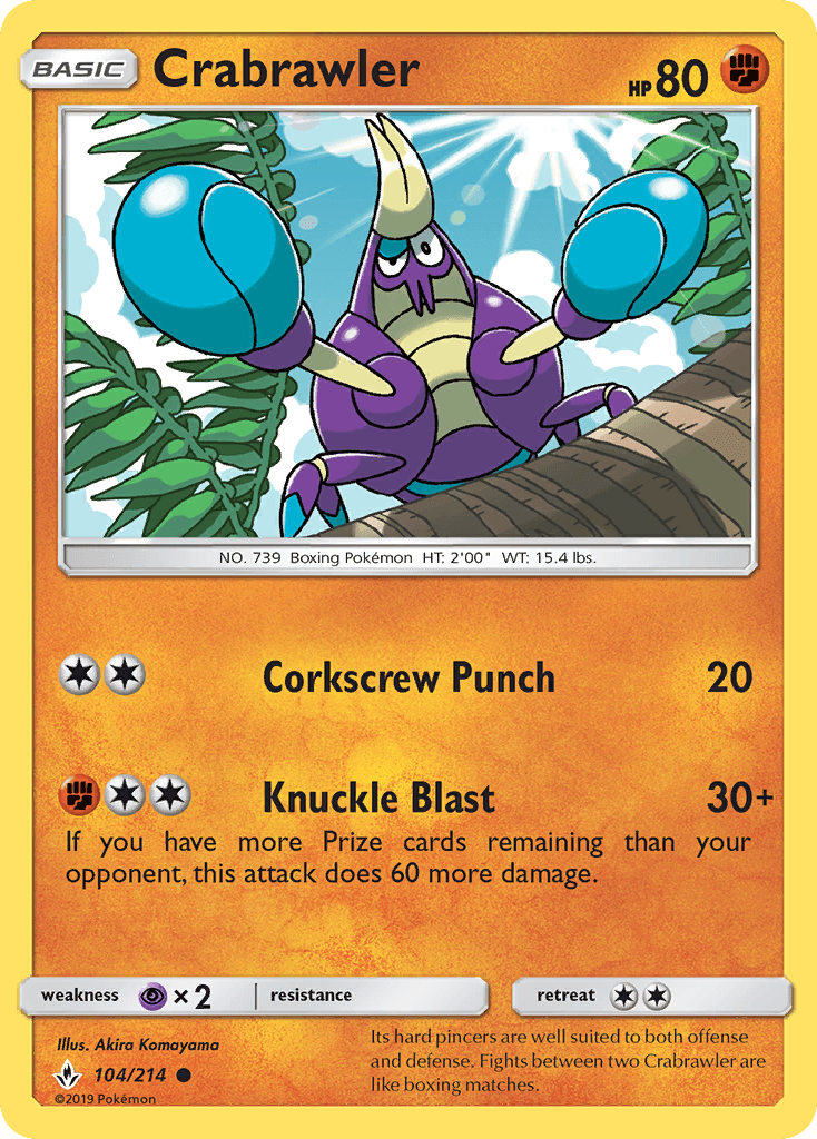 Crabrawler Unbroken Bonds