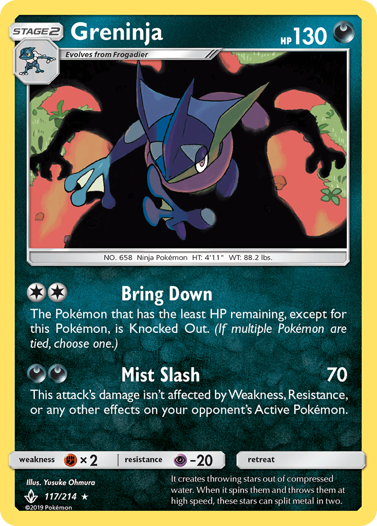 Greninja Unbroken Bonds