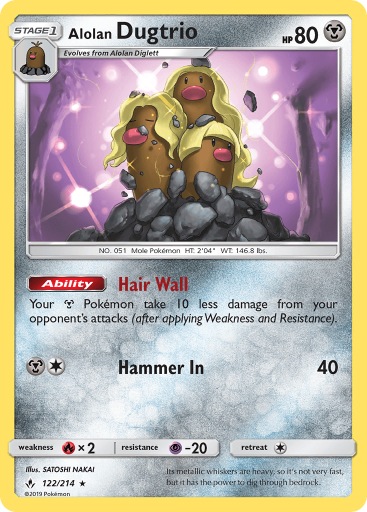 Alolan Dugtrio Unbroken Bonds