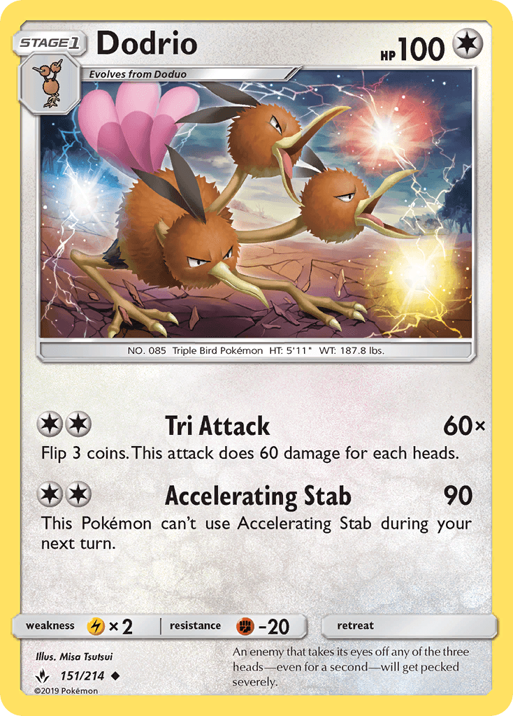 Dodrio Unbroken Bonds