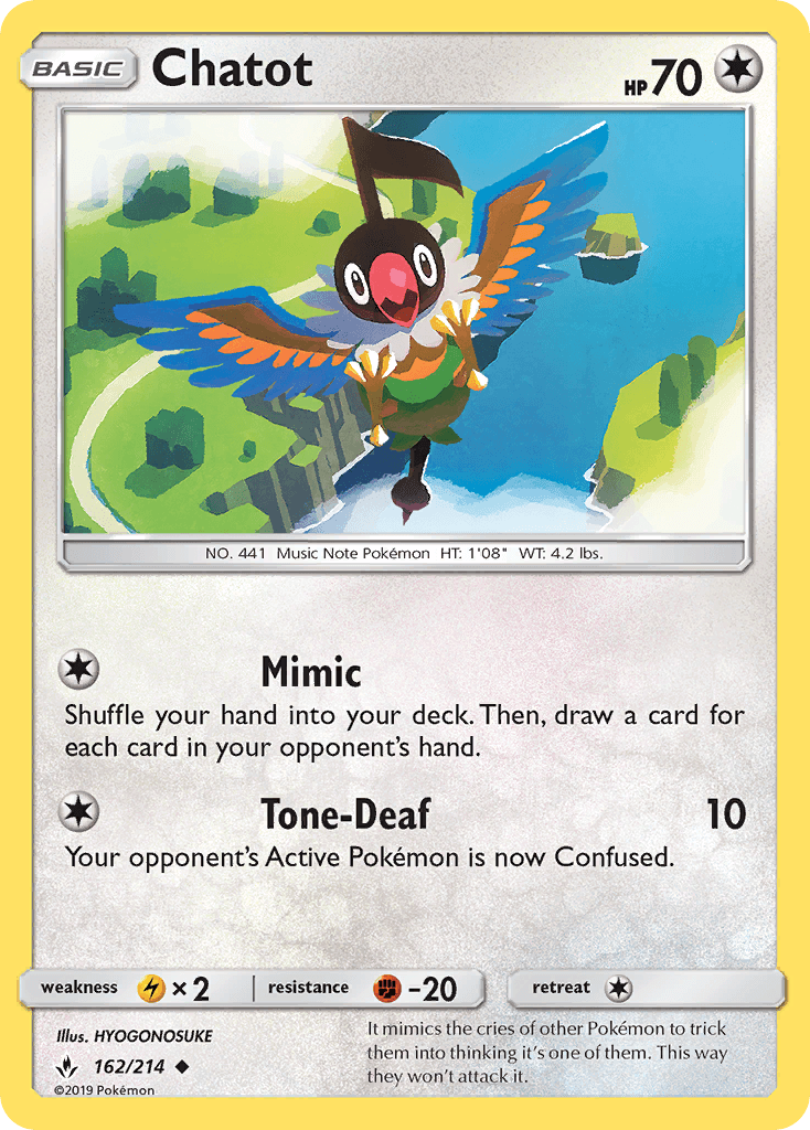 Chatot Unbroken Bonds