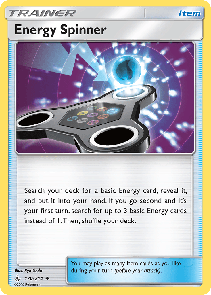 Energy Spinner Unbroken Bonds
