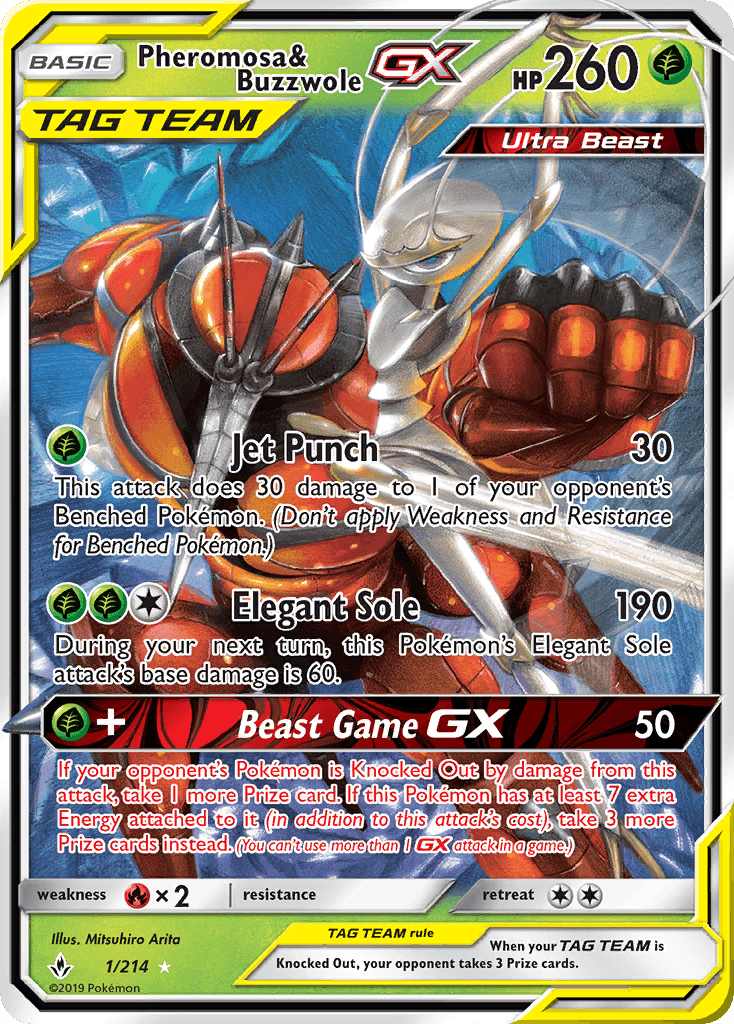 Pheromosa & Buzzwole-GX Unbroken Bonds