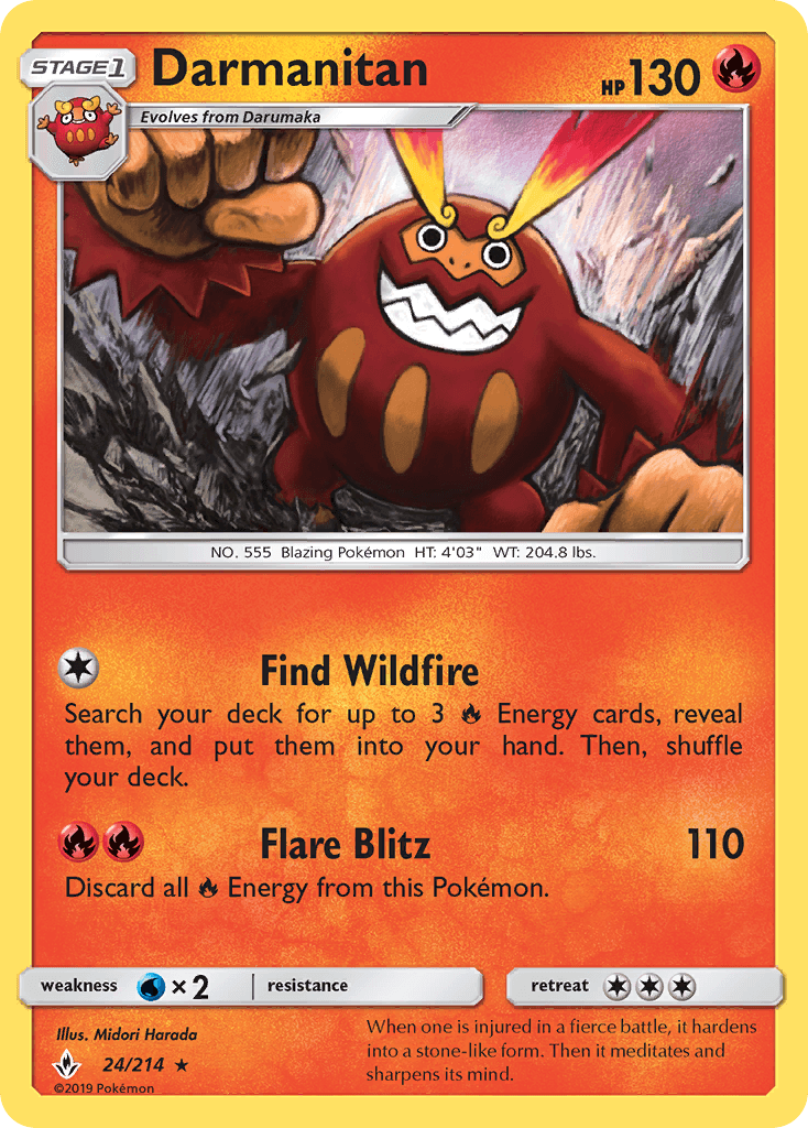 Darmanitan Unbroken Bonds