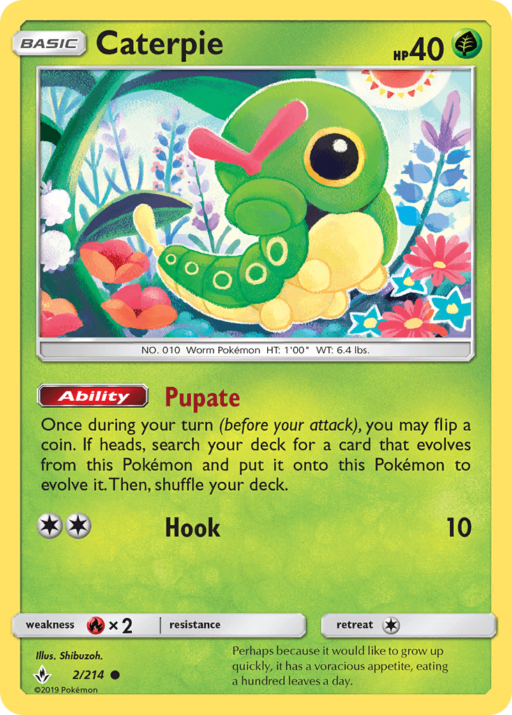 Caterpie Unbroken Bonds