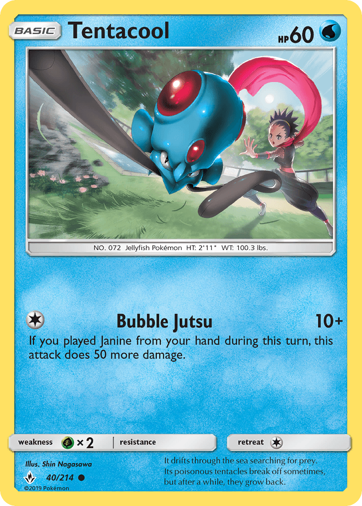 Tentacool Unbroken Bonds