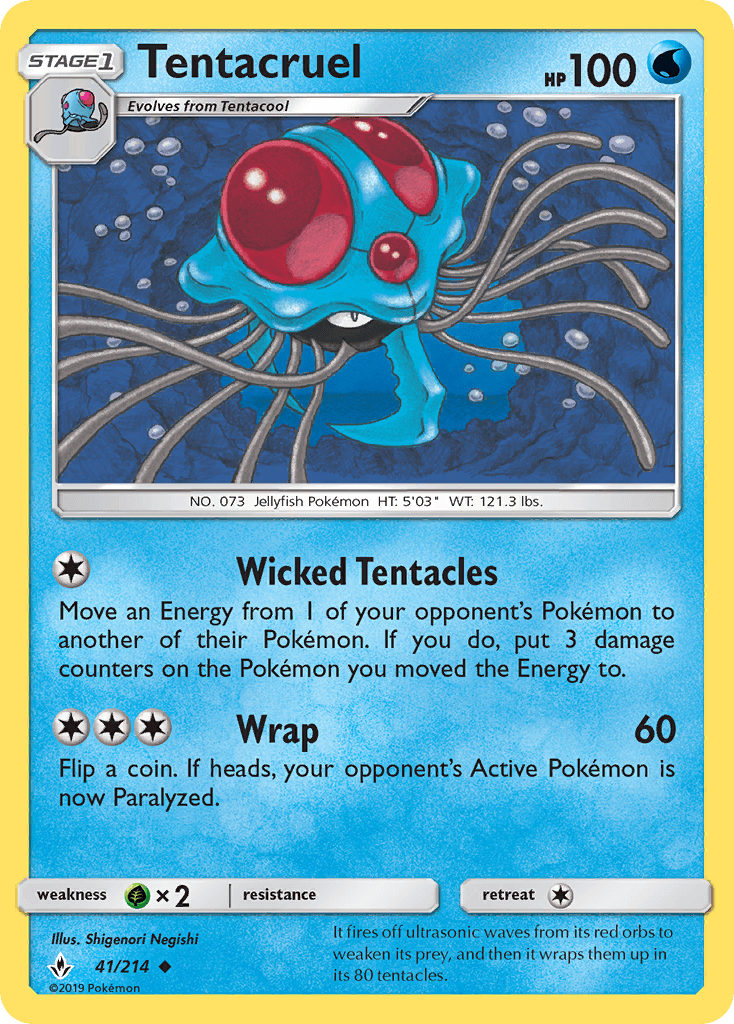 Tentacruel Unbroken Bonds