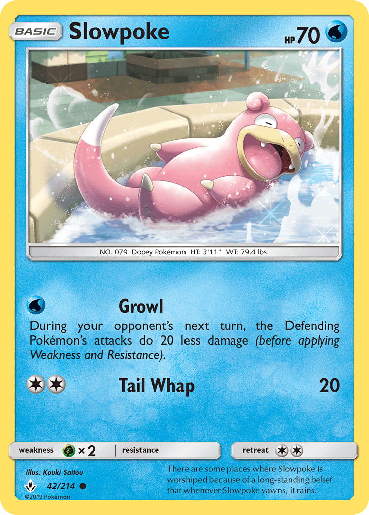 Slowpoke Unbroken Bonds