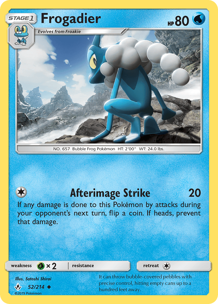 Frogadier Unbroken Bonds