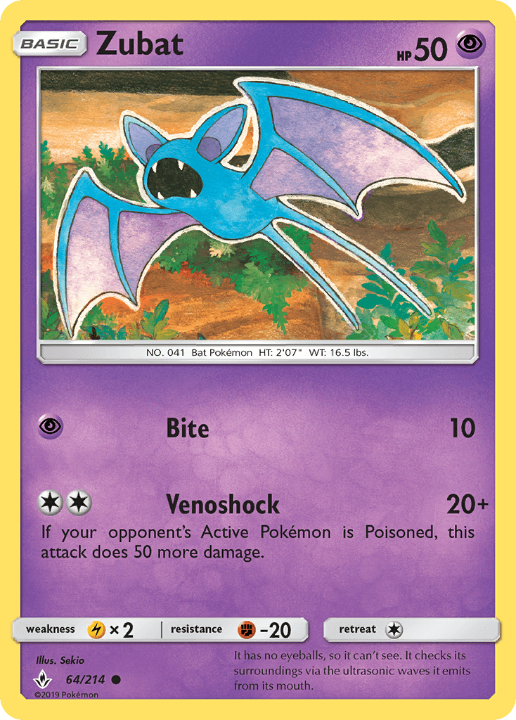 Zubat Unbroken Bonds