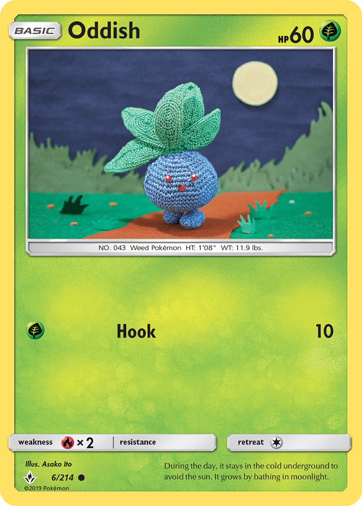 Oddish Unbroken Bonds