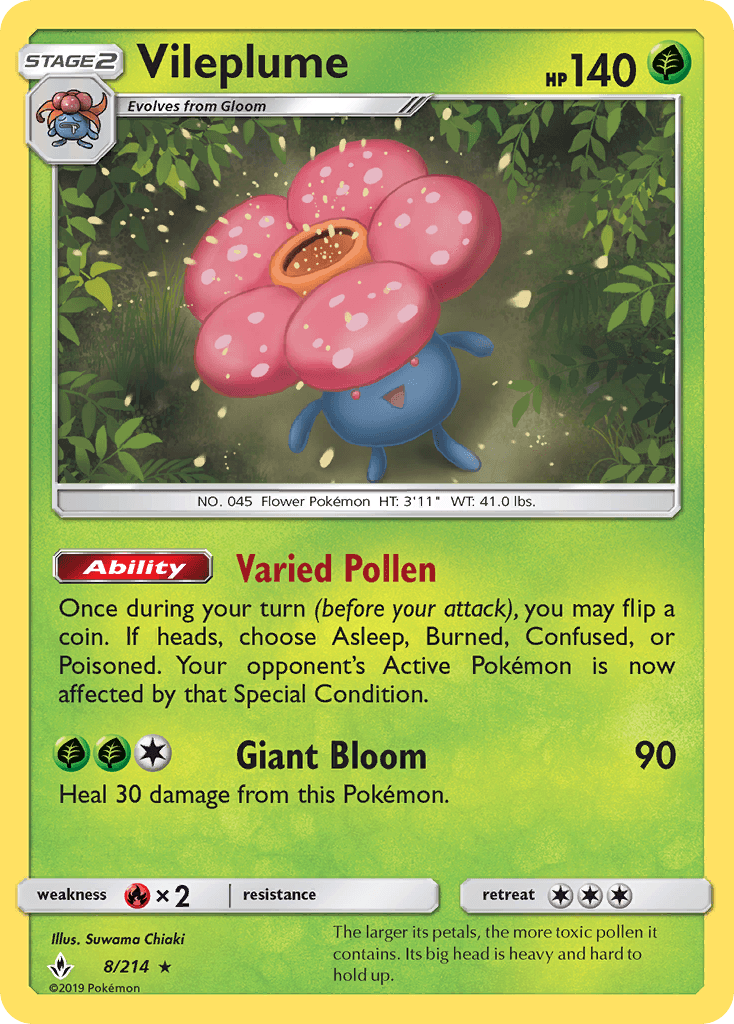 Vileplume Unbroken Bonds