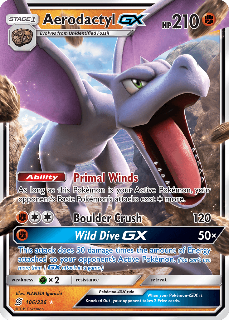 Aerodactyl-GX Unified Minds
