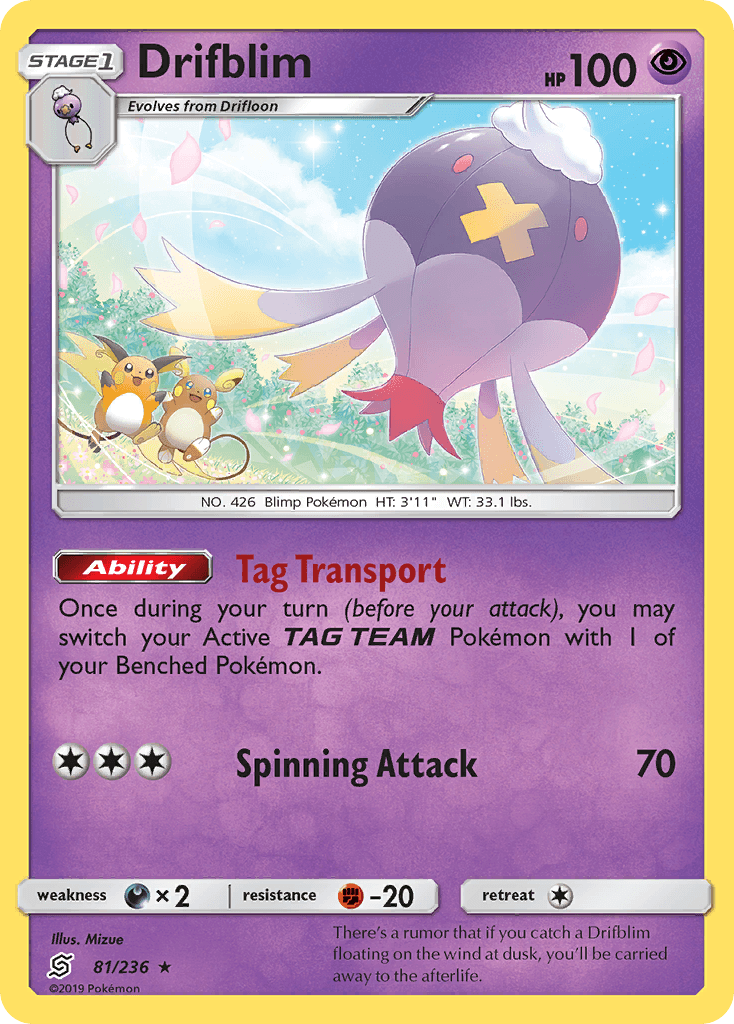 Drifblim Unified Minds
