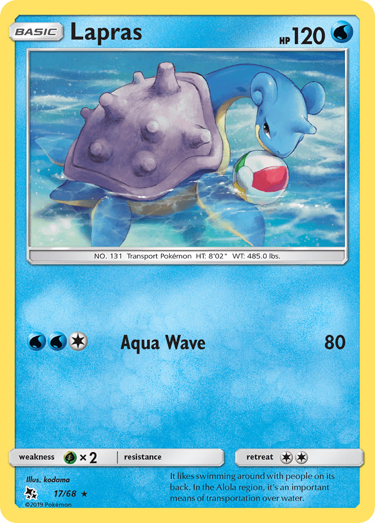 Lapras Hidden Fates