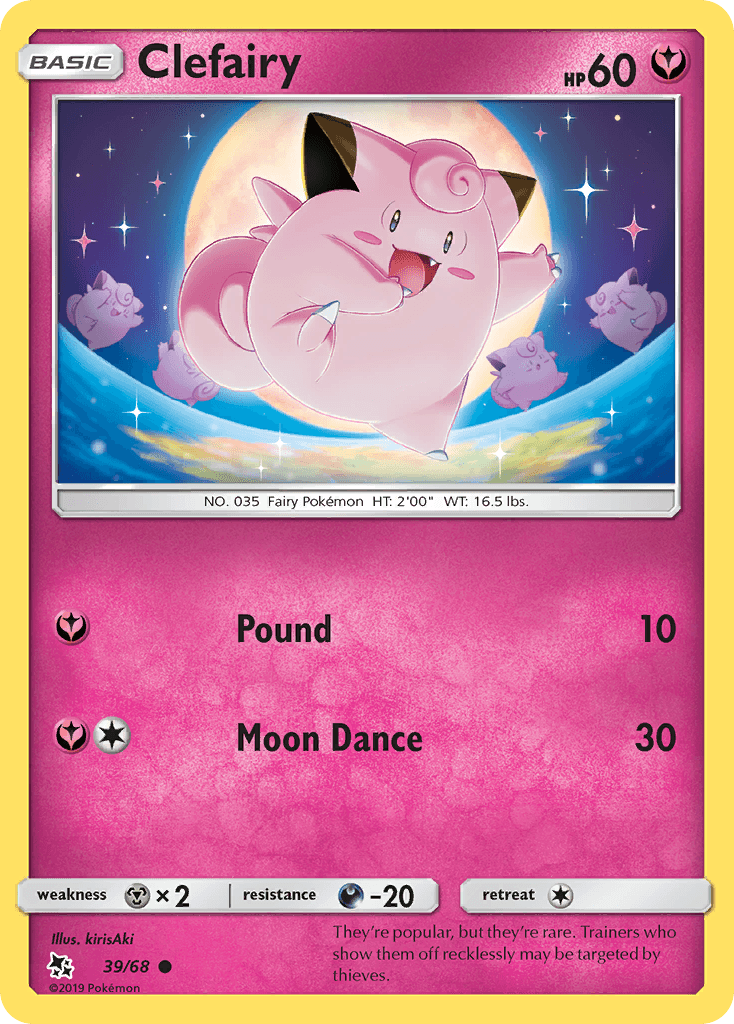 Clefairy Hidden Fates