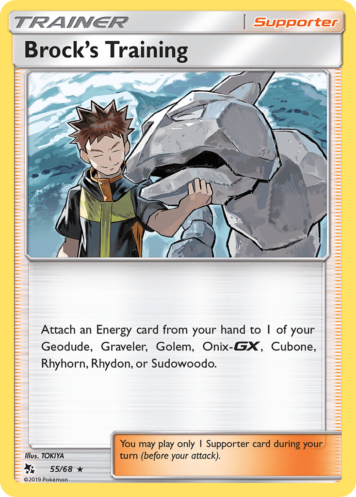 Brock's Training Hidden Fates