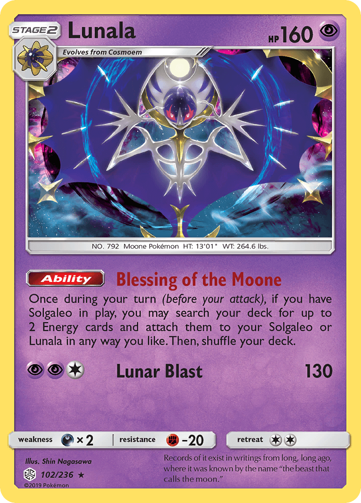 Lunala Cosmic Eclipse
