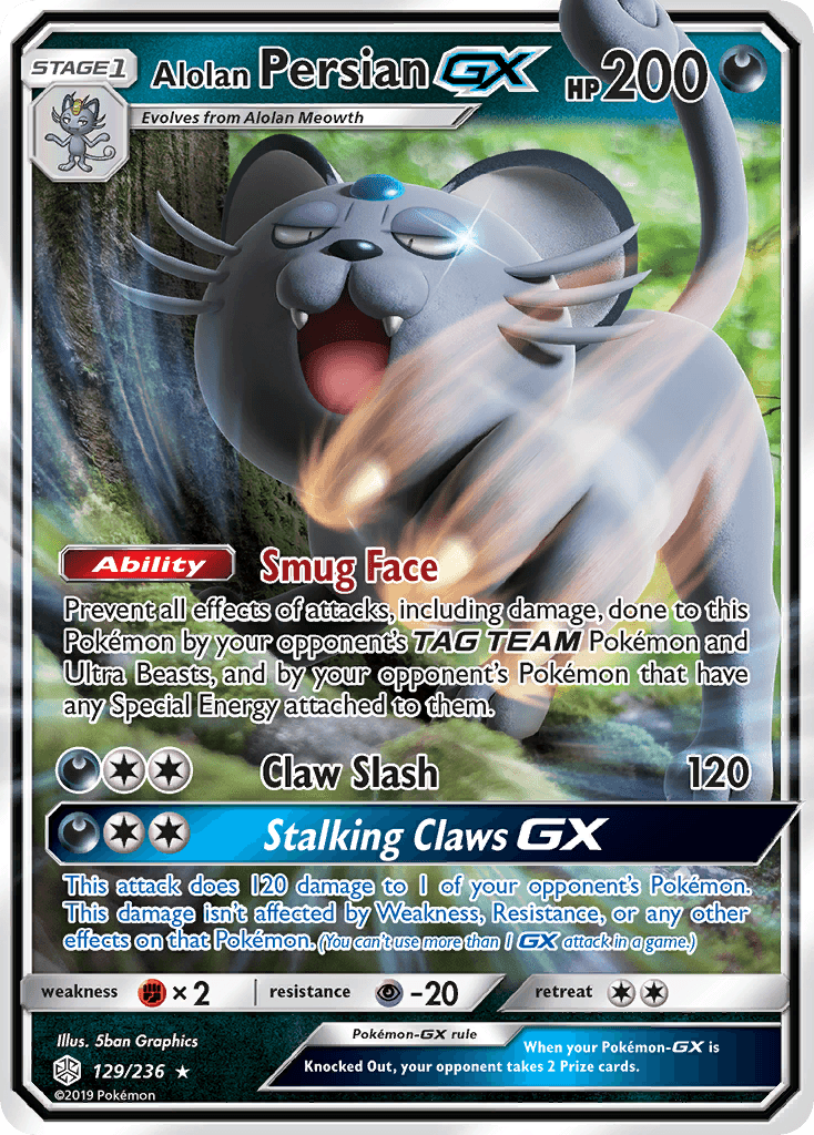 Alolan Persian-GX Cosmic Eclipse