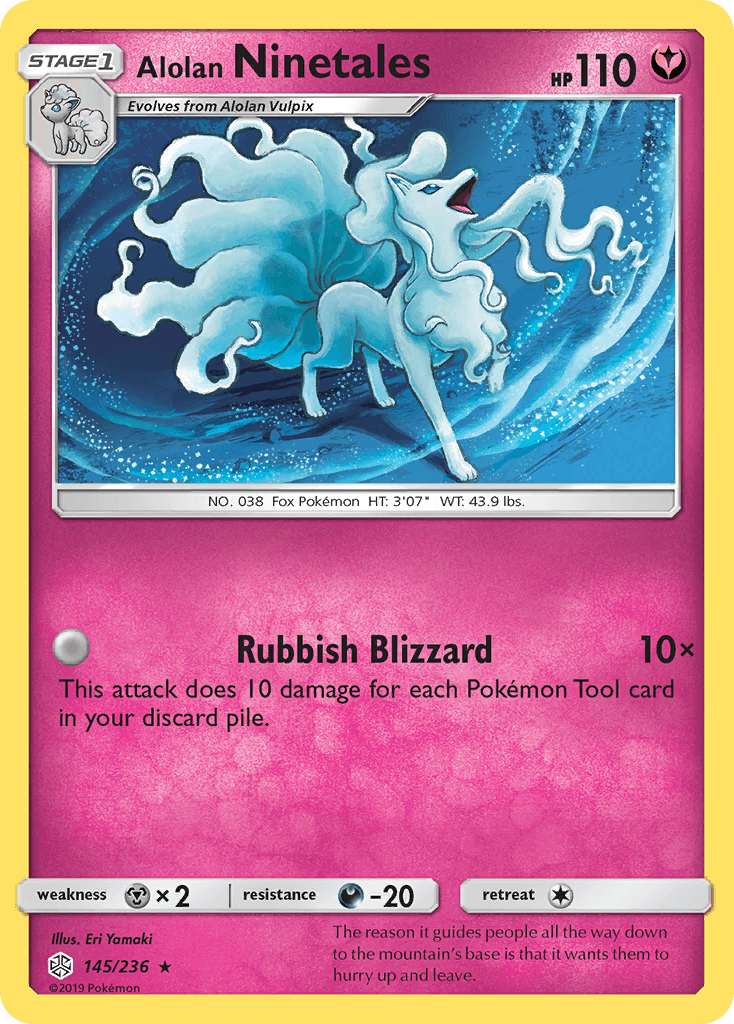 Alolan Ninetales Cosmic Eclipse