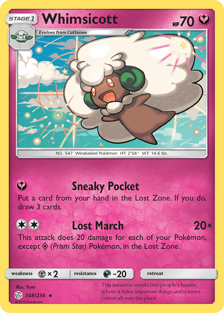 Whimsicott Cosmic Eclipse