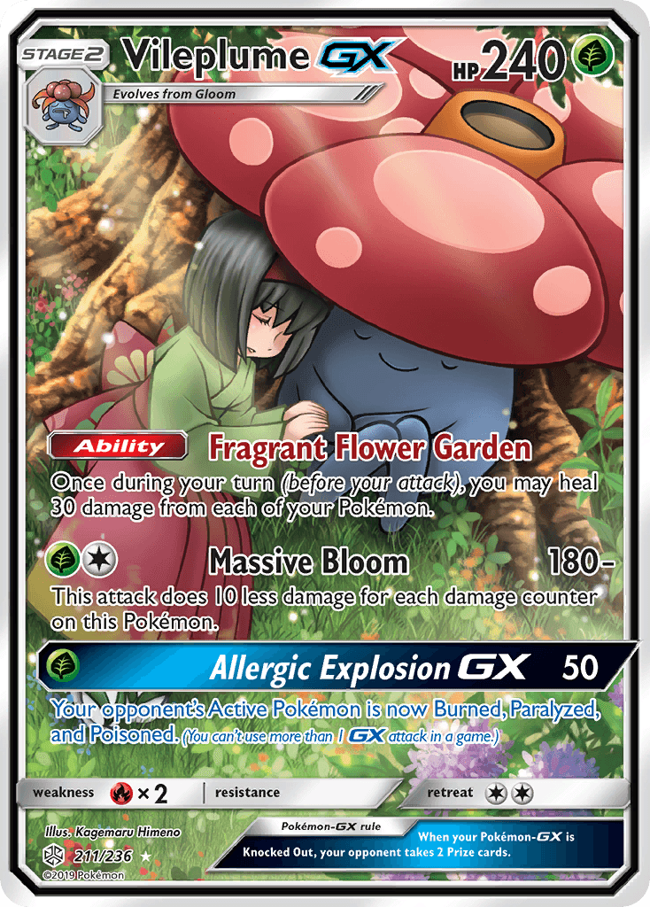 Vileplume-GX Cosmic Eclipse