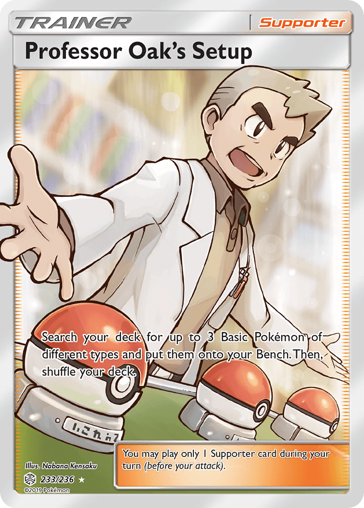 Professor Oak's Setup Cosmic Eclipse