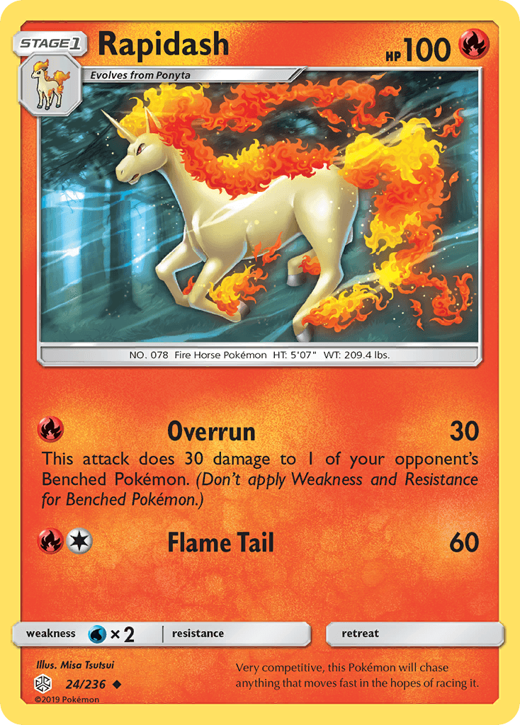 Rapidash Cosmic Eclipse
