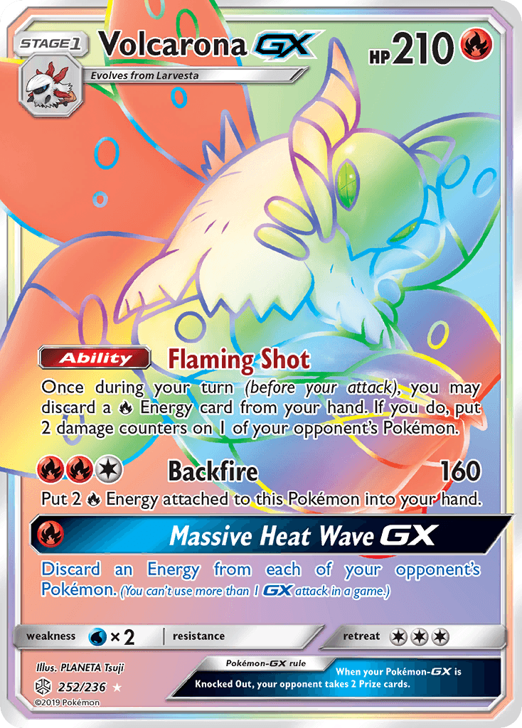 Volcarona-GX Cosmic Eclipse