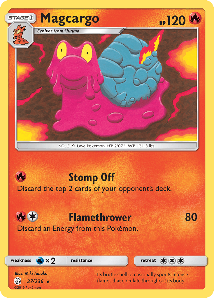 Magcargo Cosmic Eclipse