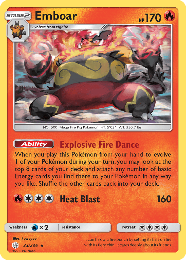 Emboar Cosmic Eclipse