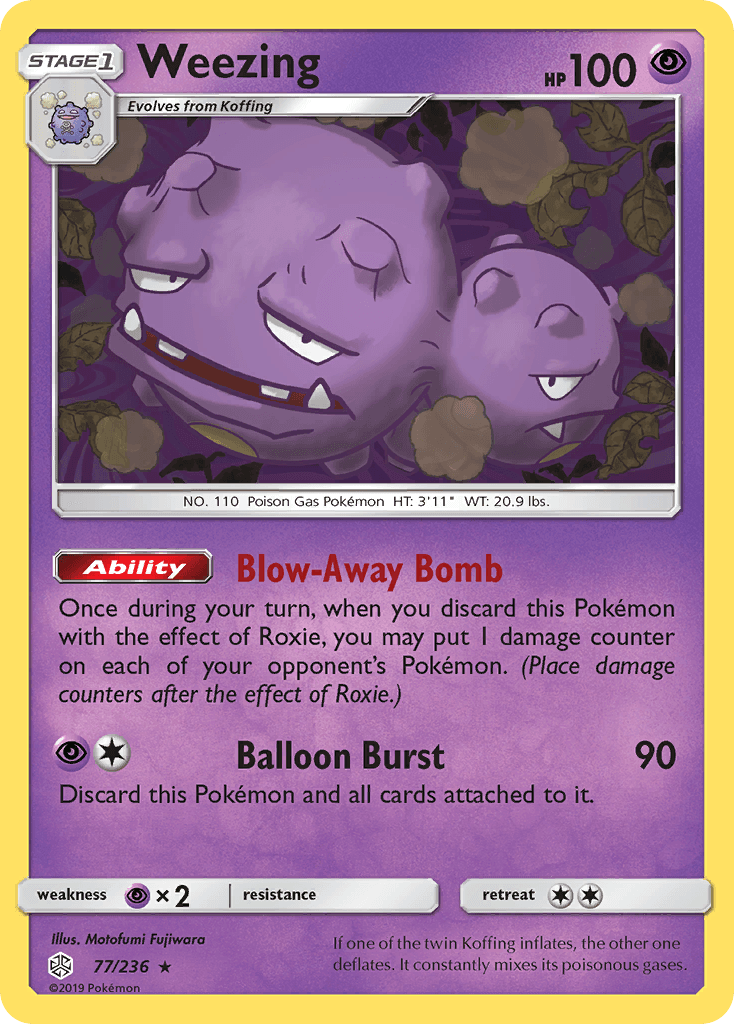 Weezing Cosmic Eclipse