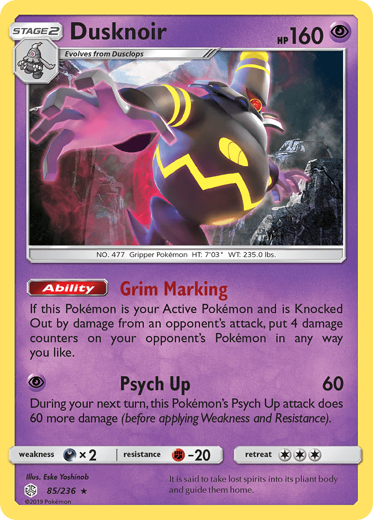 Dusknoir Cosmic Eclipse