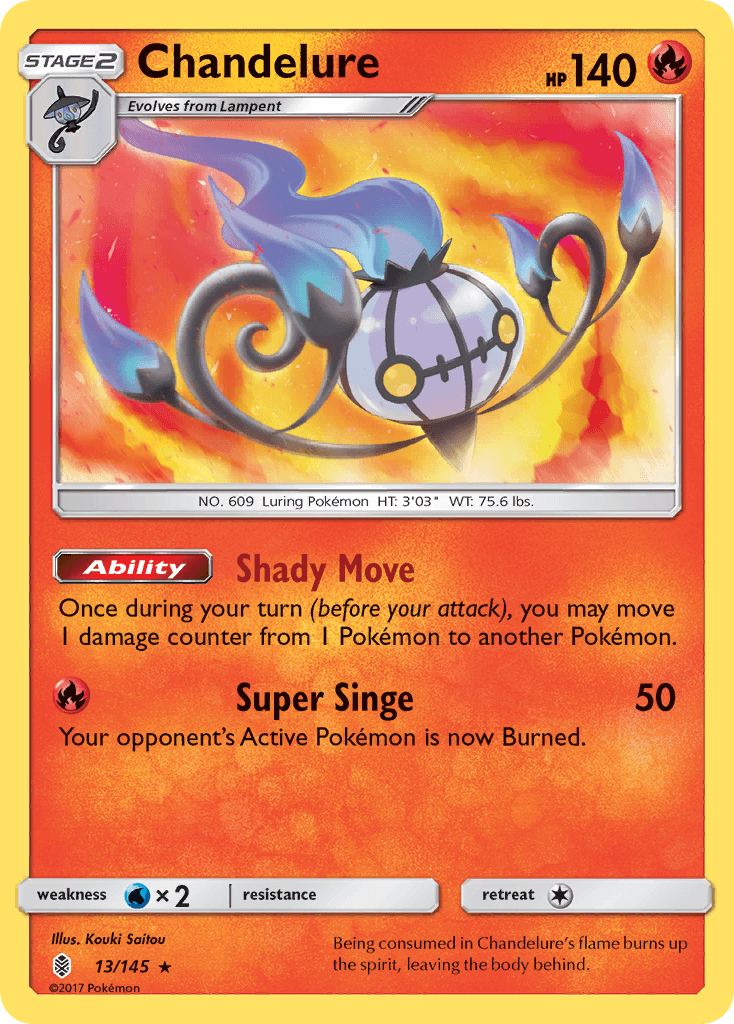 Chandelure Guardians Rising