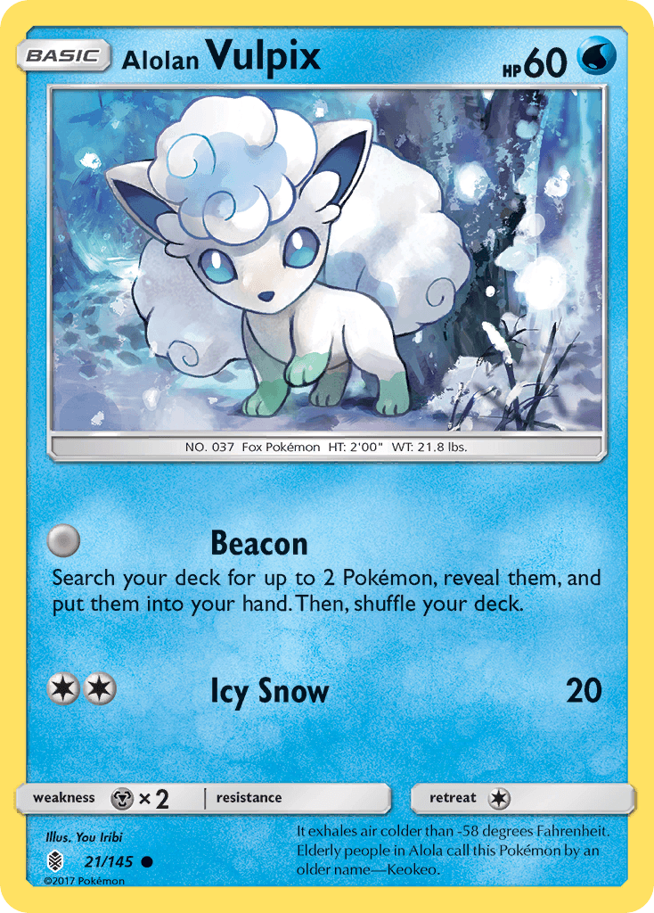 Alolan Vulpix Guardians Rising