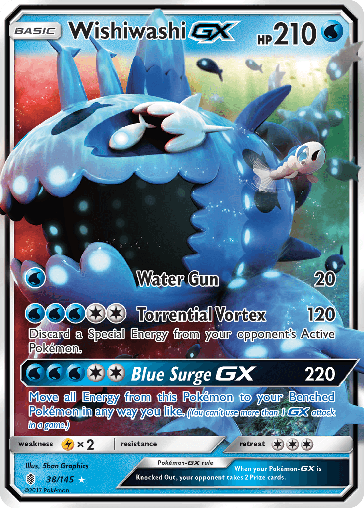 Wishiwashi-GX Guardians Rising