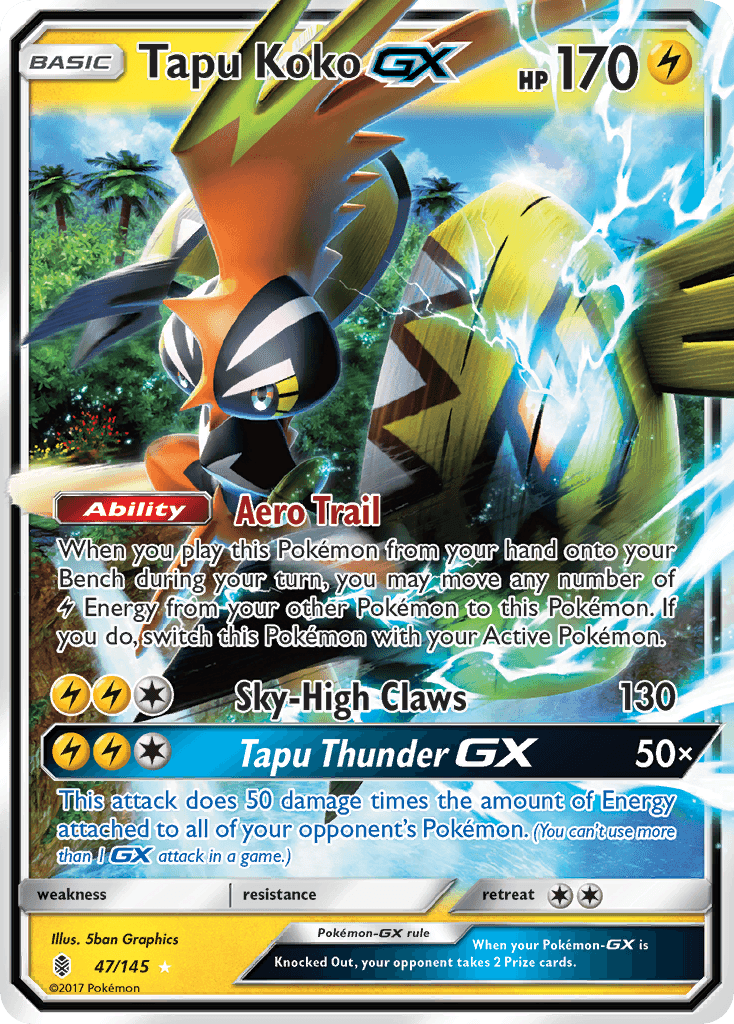 Tapu Koko-GX Guardians Rising