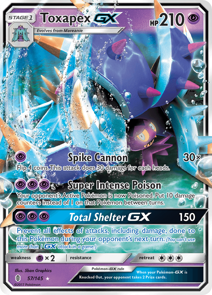 Toxapex-GX Guardians Rising