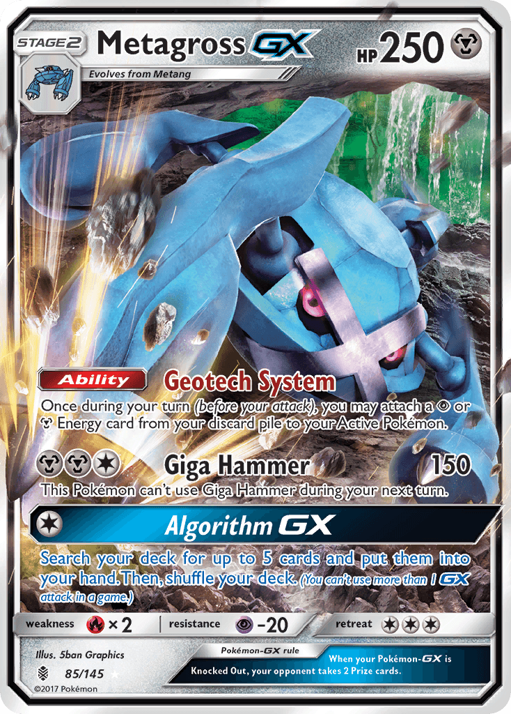Metagross-GX Guardians Rising