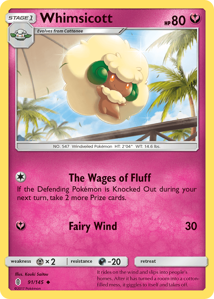 Whimsicott Guardians Rising