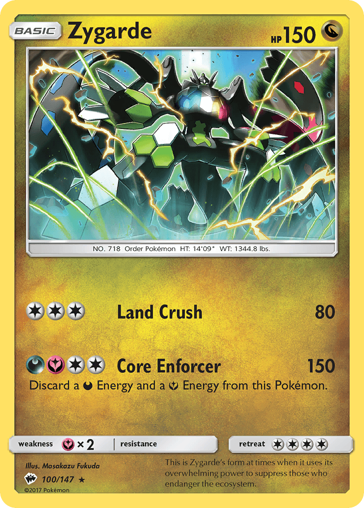 Zygarde Burning Shadows