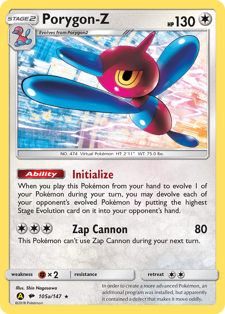 Porygon-Z Burning Shadows